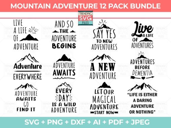 Adventure SVG: Graphics for Crafts & Creative Publishing