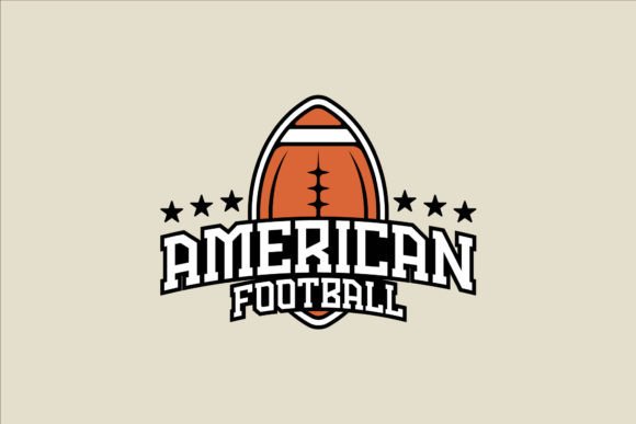 American Football Logo Vector Design: Graphics & Logos for Crafters