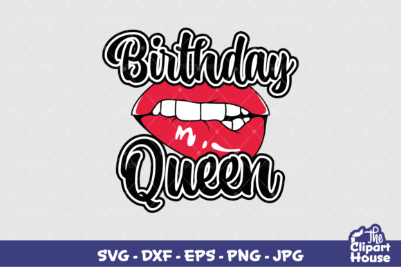 Birthday Queen Graphics for Crafts