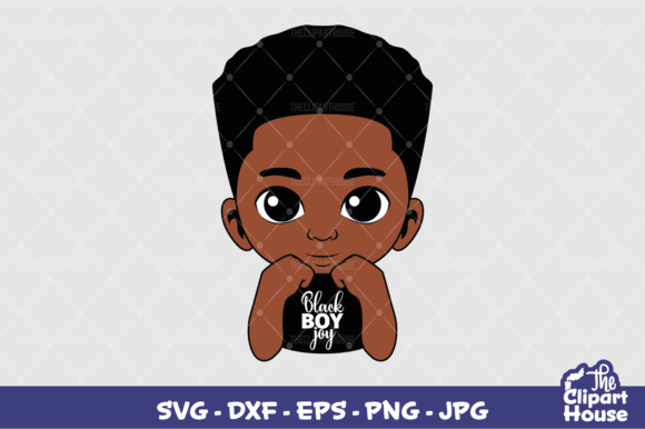 Black Boy Joy 2 Graphics for Crafts & Content