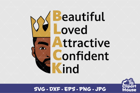 Black King Quotes: Graphics for Crafts & Content Publishing