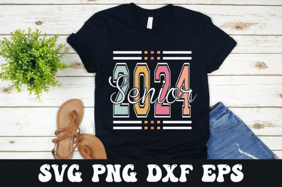 Senior 2024 Graduation Graphics & T-Shirt Designs